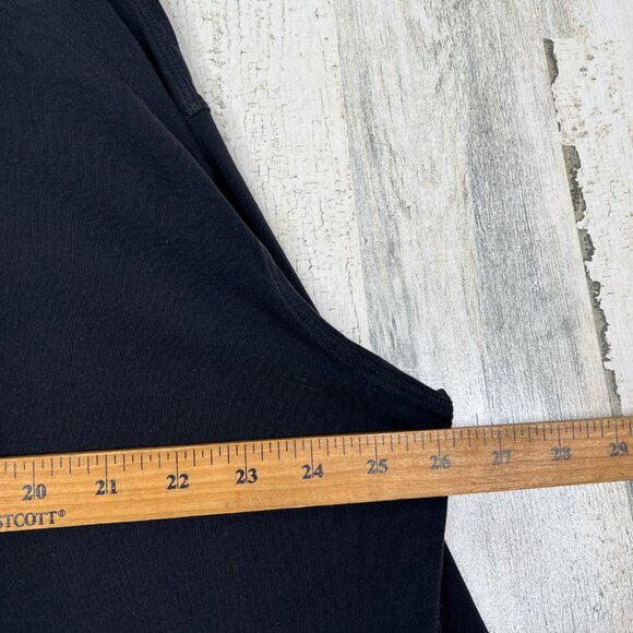 Lululemon Women’s Shirt Sz 12 Solid Black Long Sleeve Casual Athleisure Yoga Top - Picture 5 of 7